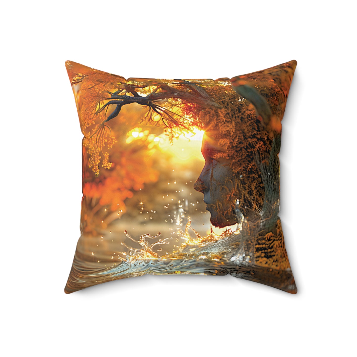 Autumn Serenity Dreamscape Pillow