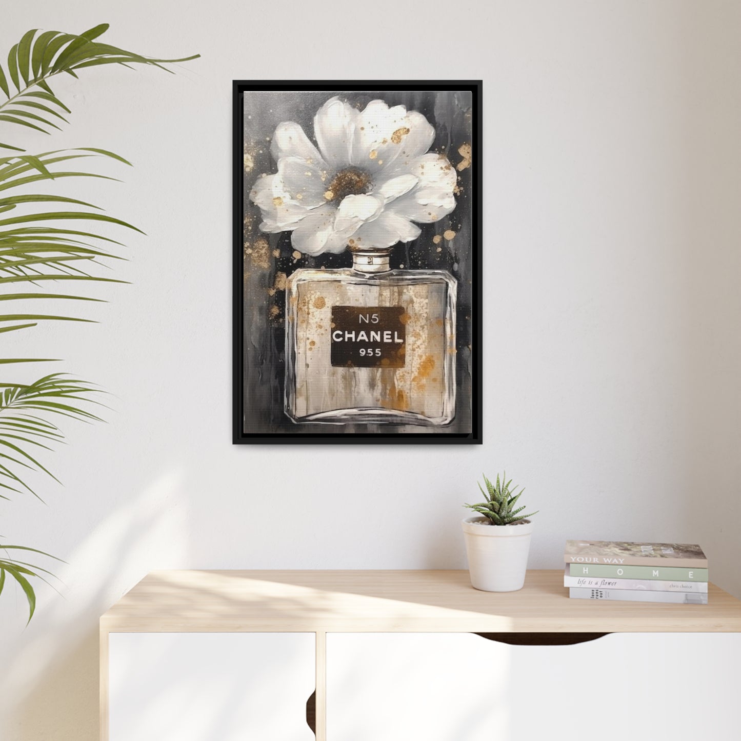 Chanel Eternal Bloom Framed canvas