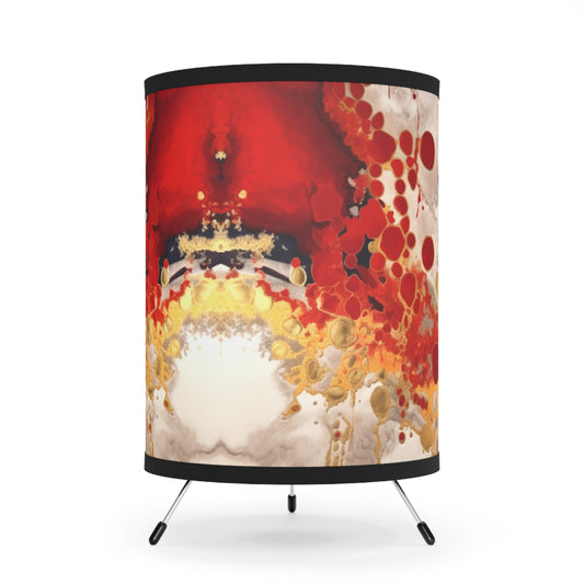 Oriental Elegance Tripod Lamp