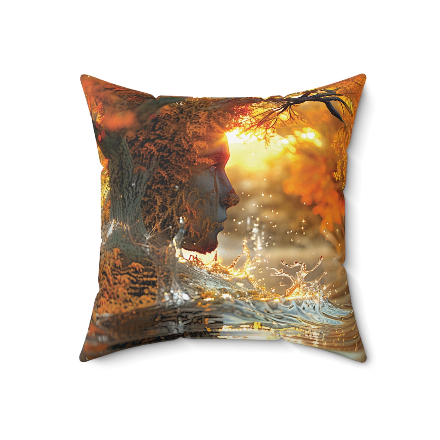 Autumn Serenity Dreamscape Pillow