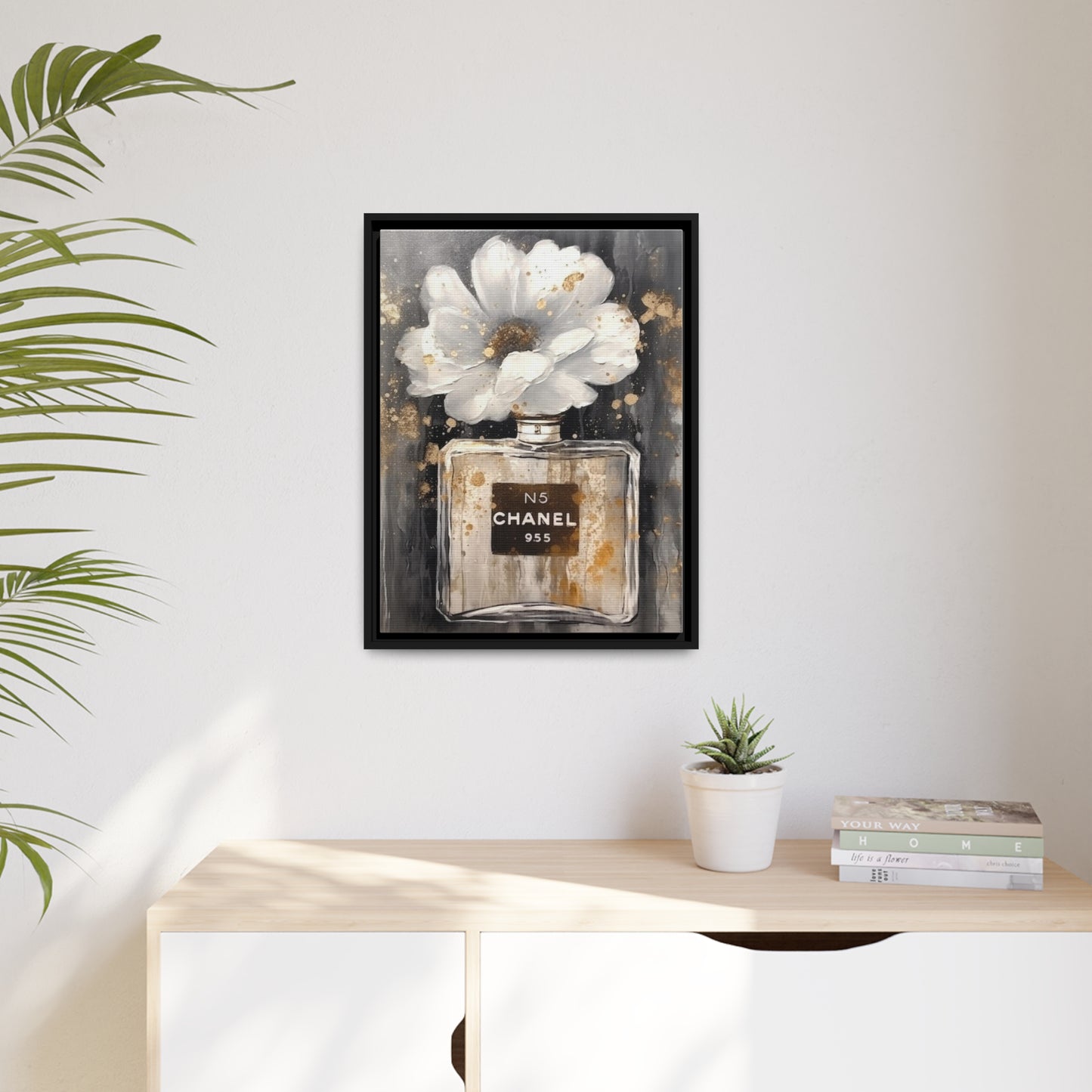 Chanel Eternal Bloom Framed canvas