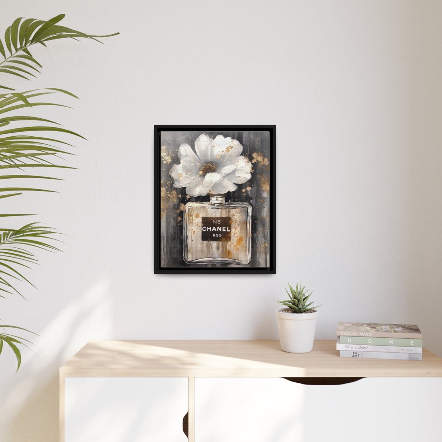 Chanel Eternal Bloom Framed canvas