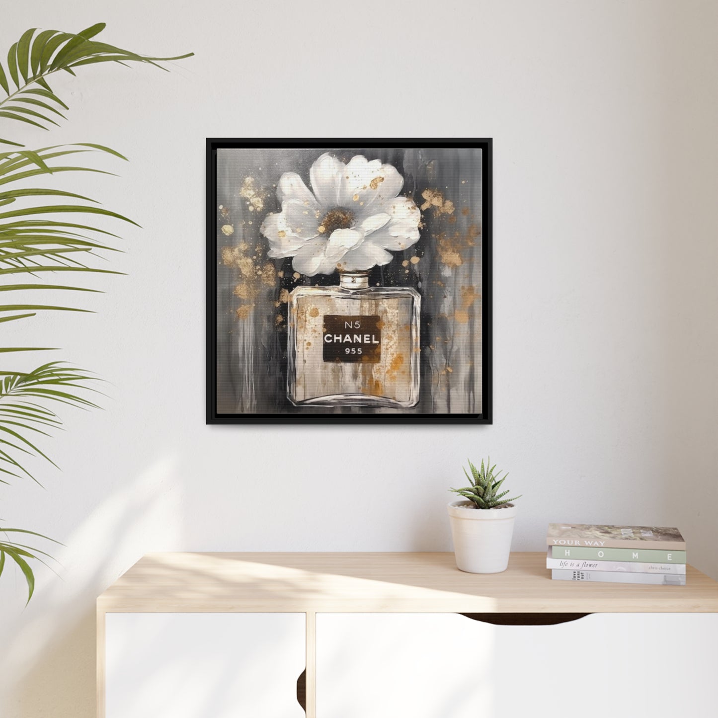 Chanel Eternal Bloom Framed canvas