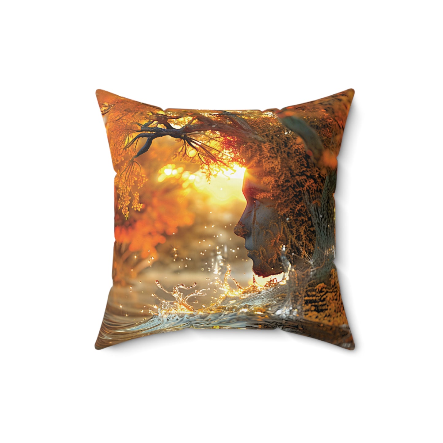 Autumn Serenity Dreamscape Pillow