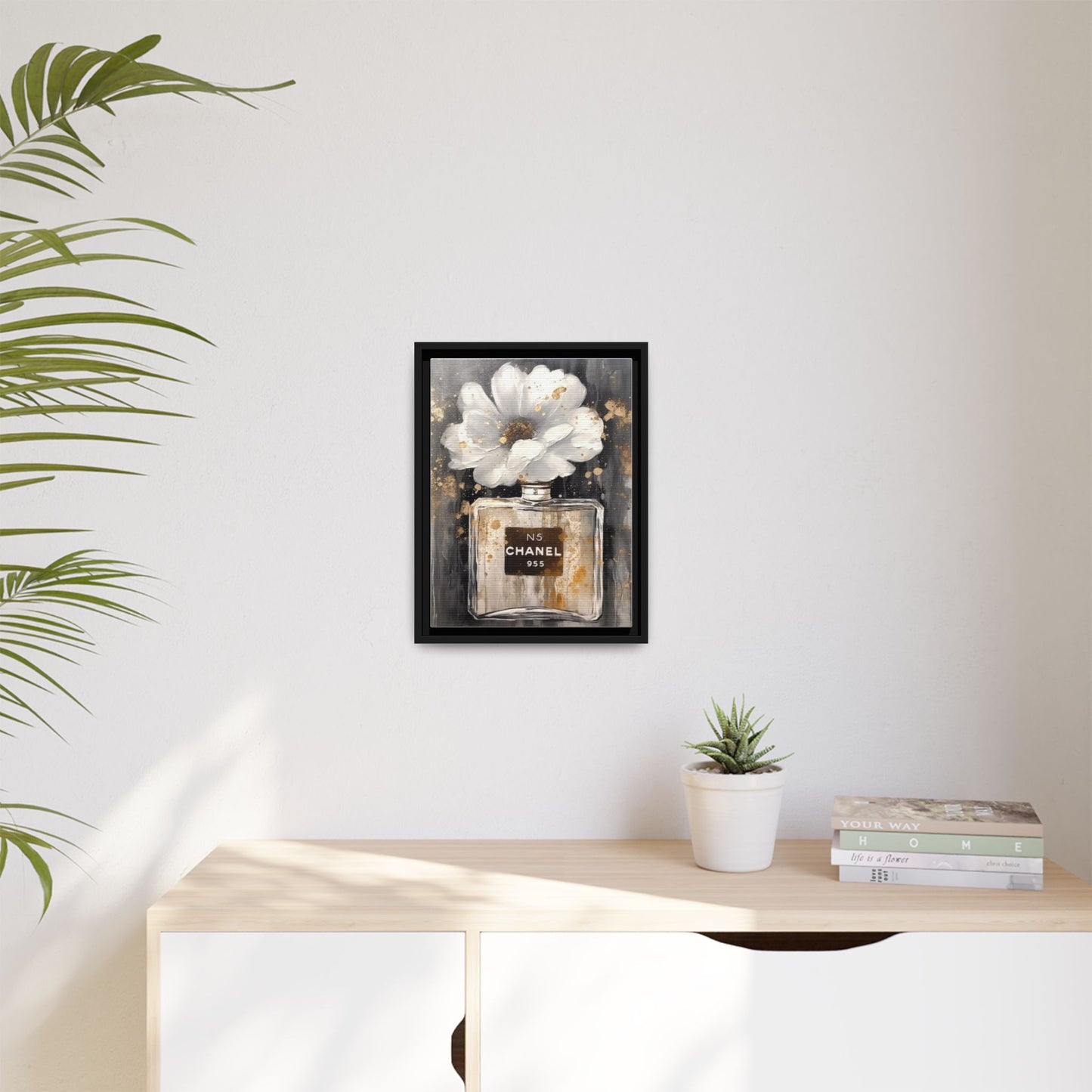 Chanel Eternal Bloom Framed canvas