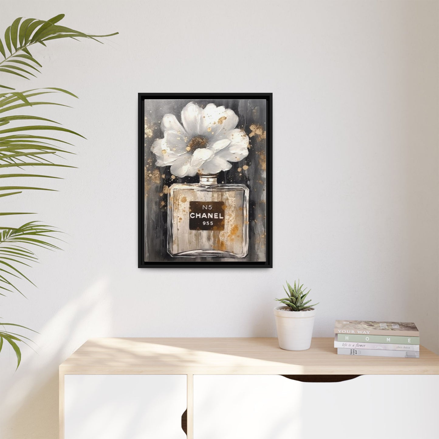 Chanel Eternal Bloom Framed canvas