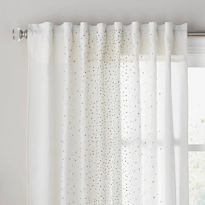 Crystal Ivory Linen Panels