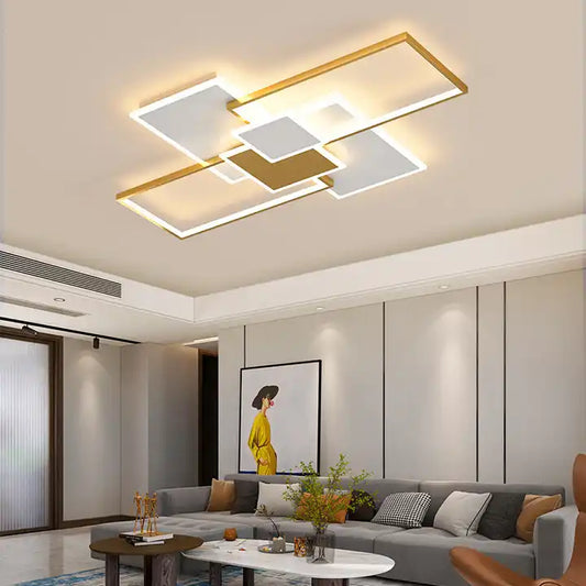 LuminSquare Aluminum LED Ceiling Lighting