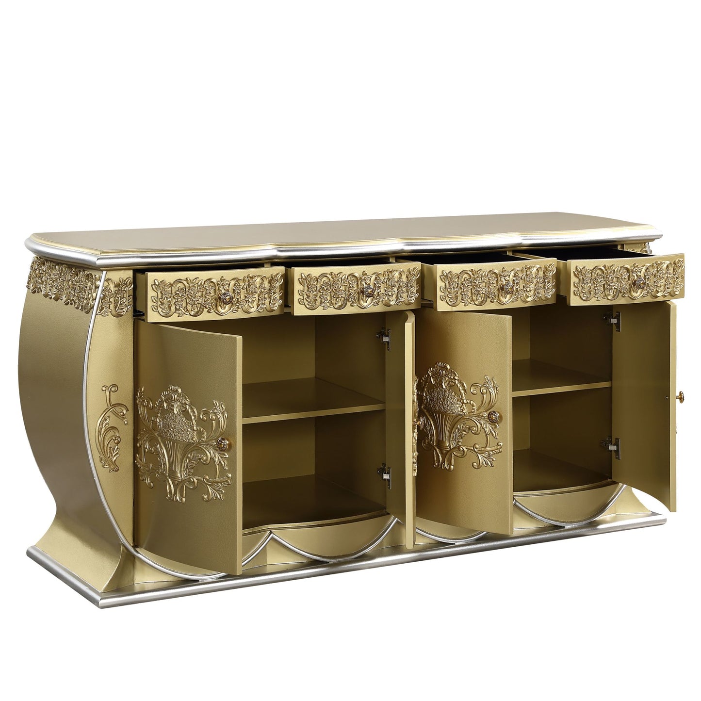 ACME Bernadette SERVER Gold Finish DN01473