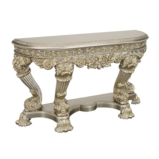 ACME Danae SOFA TABLE Champagne & Gold Finish LV01204