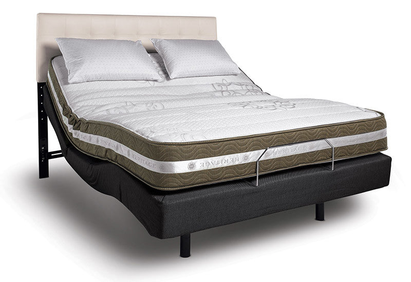 S86 InMotion Silver Power Full XL Bed Frame,Base 54x80x6