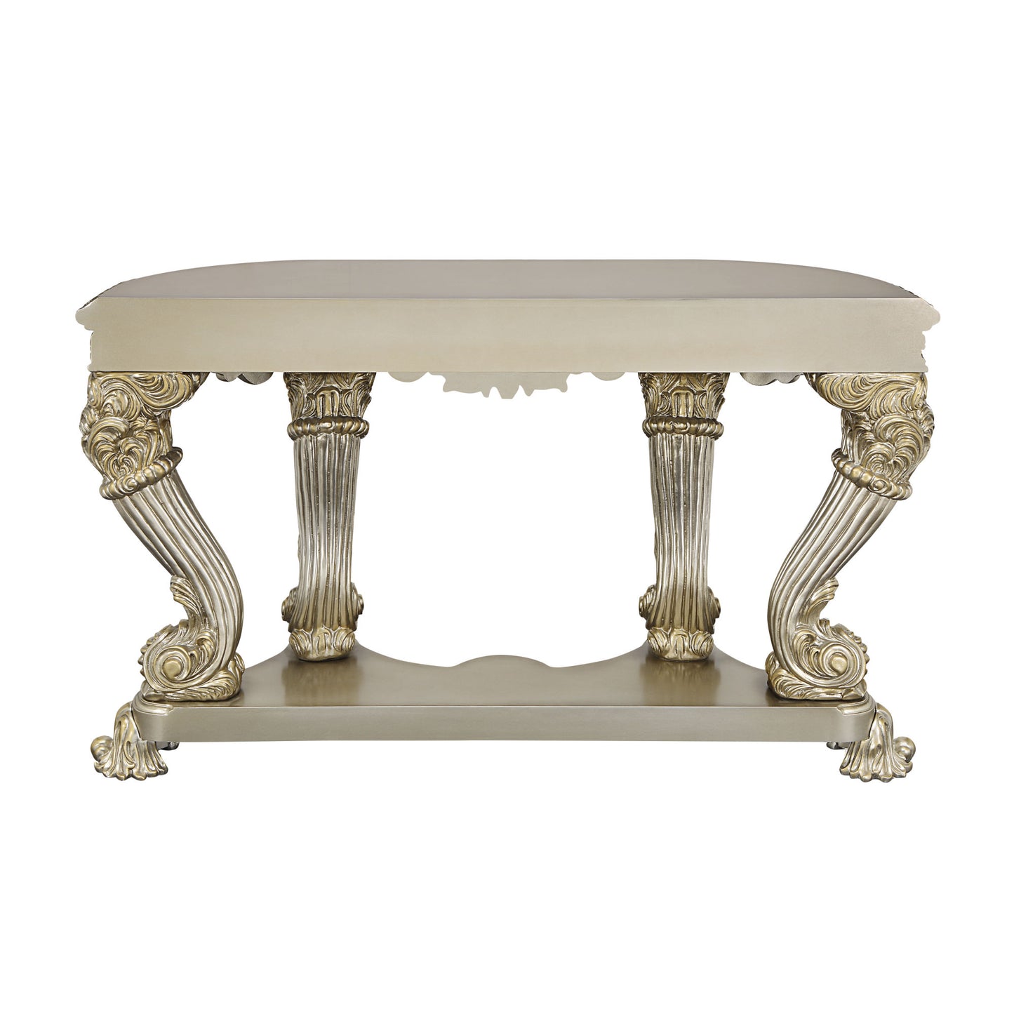 ACME Danae SOFA TABLE Champagne & Gold Finish LV01204