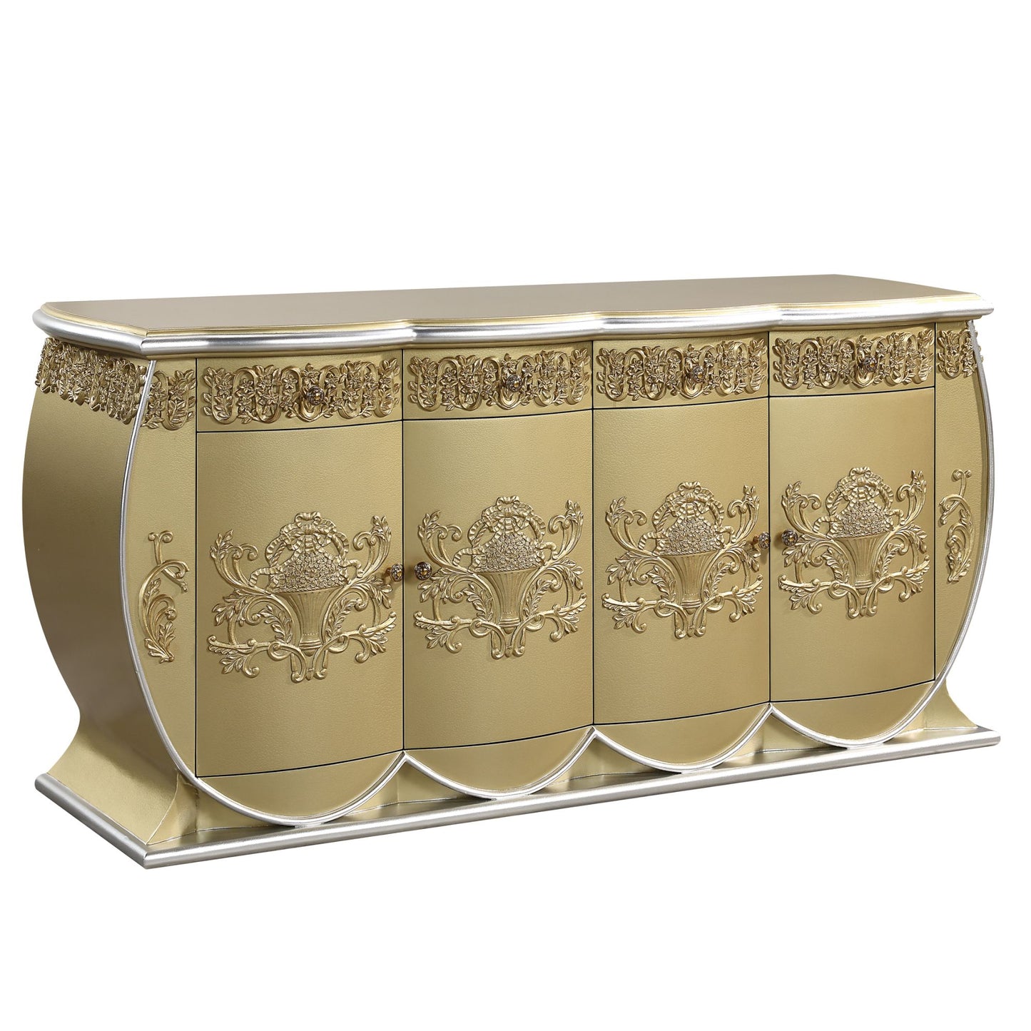 ACME Bernadette SERVER Gold Finish DN01473