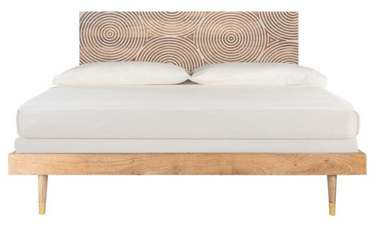 Dalvin Wood Platform Bed