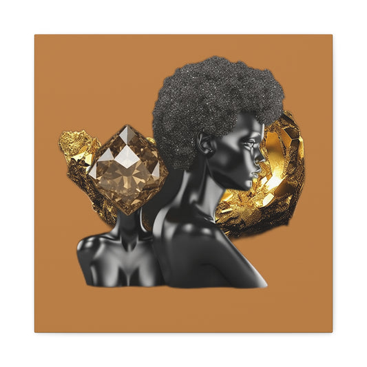 The Black in Everything is Golden (Brown)- Wall Art