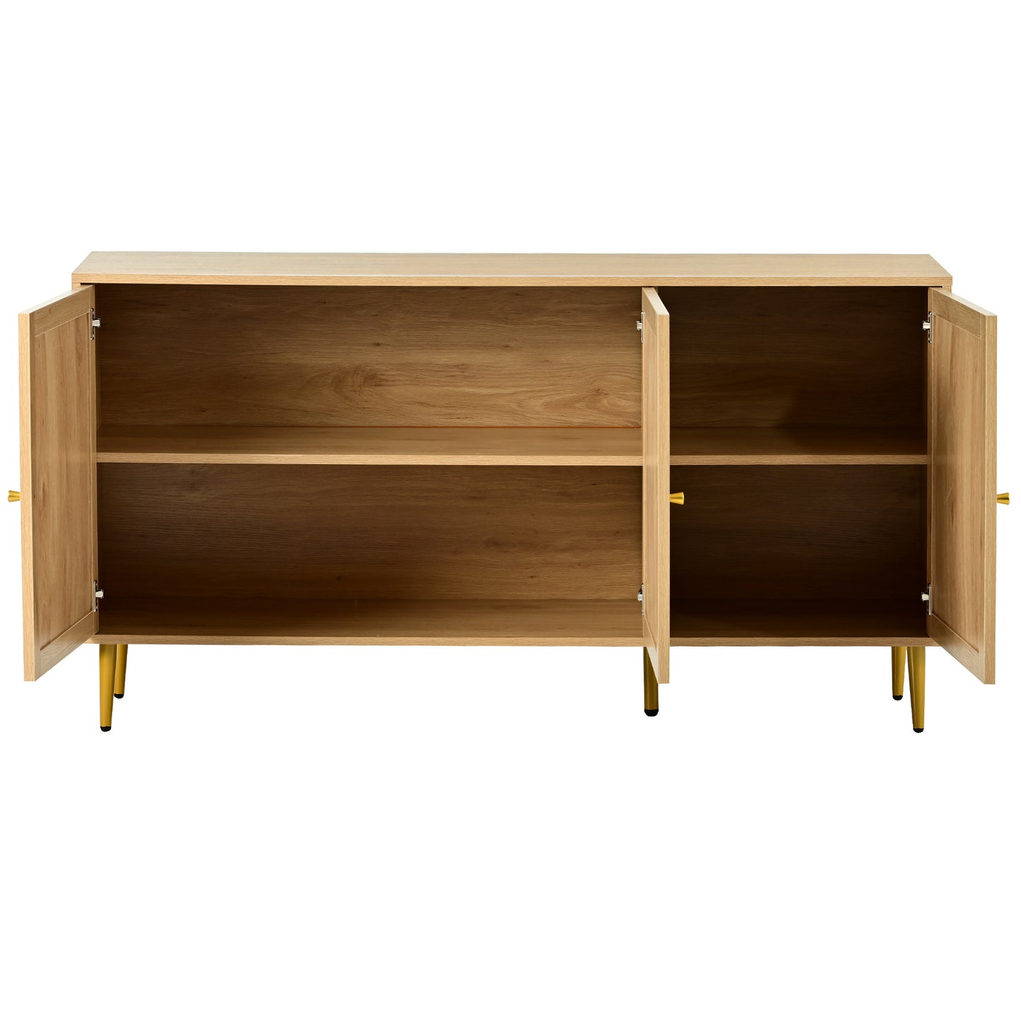 The rattan side cabinet/Modern Entertainment Center- Console Table