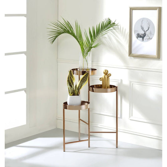 Namid Plant Stand; Gold