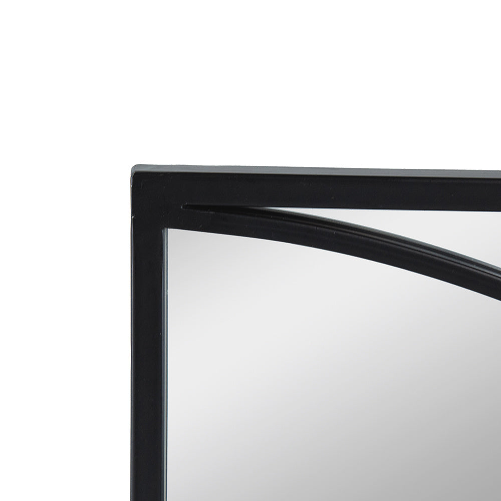 32' Rectangular Wall Mirrors with Black Frame