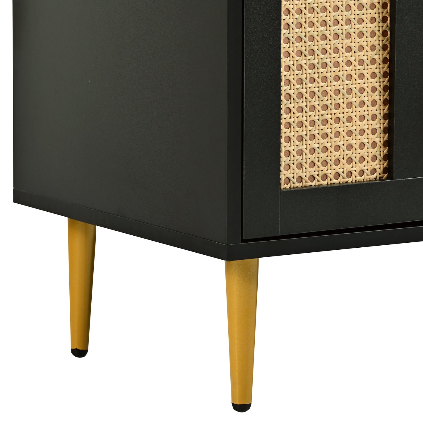 The rattan side cabinet/Modern Entertainment Center- Console Table