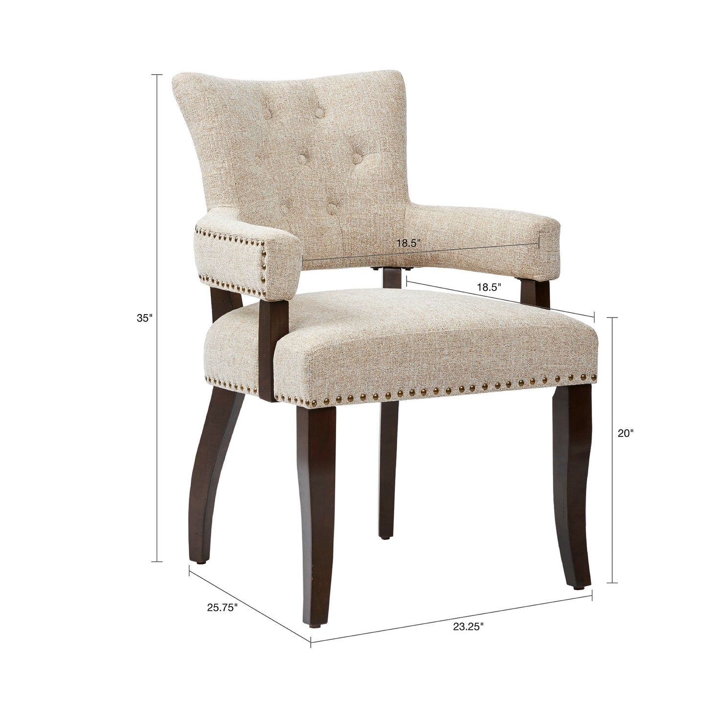 BROOKLYN ARM CHAIR (set of 2)