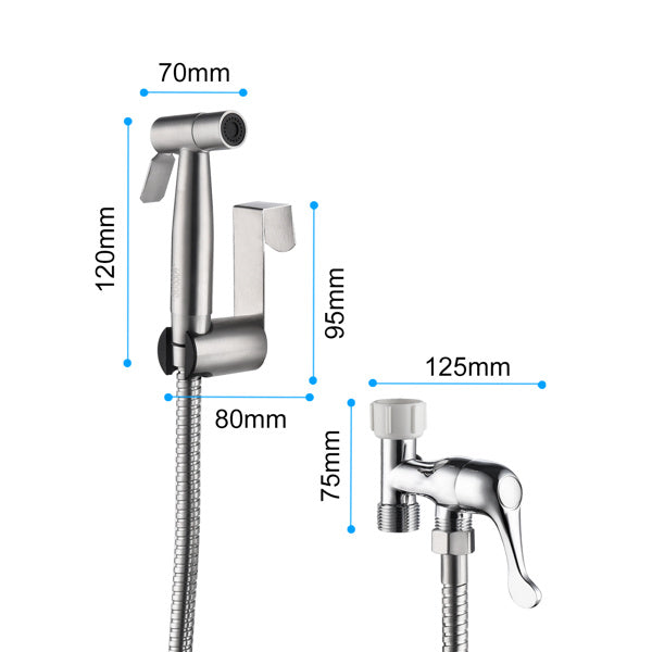 Bidet Sprayer for Toilet, Handheld Cloth Diaper Sprayer