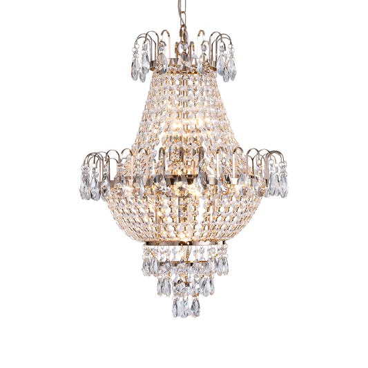 Gold Crystal Chandelier