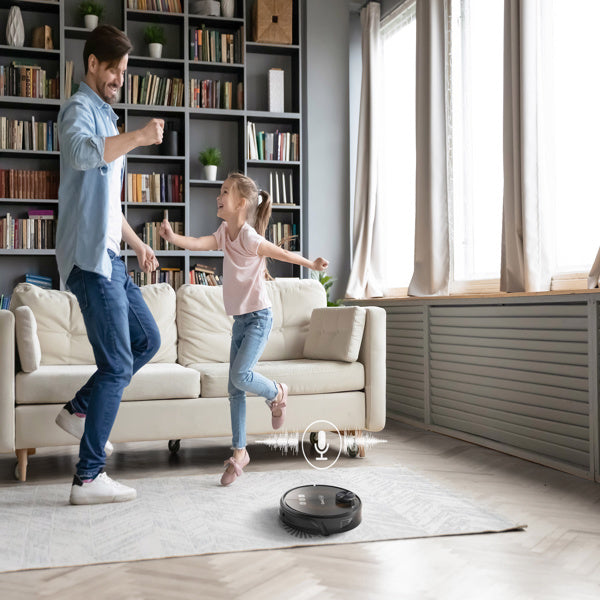 Geek Smart L8 Robot Vacuum Cleaner and Mop; LDS Navigation; Wi-Fi Connected APP; Selective Room Cleaning; MAX 2700 PA Suction; Ideal for Pets and Larger Home Amazon bans sales