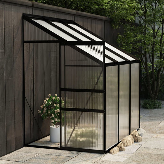 Greenhouse Anthracite Aluminum 134.2 ft³