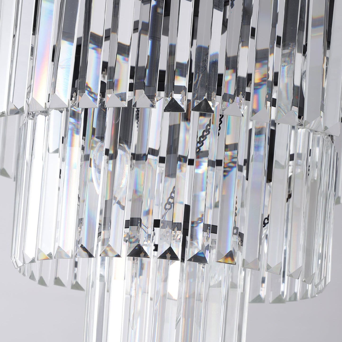 Black Luxury Crystal Chandelier