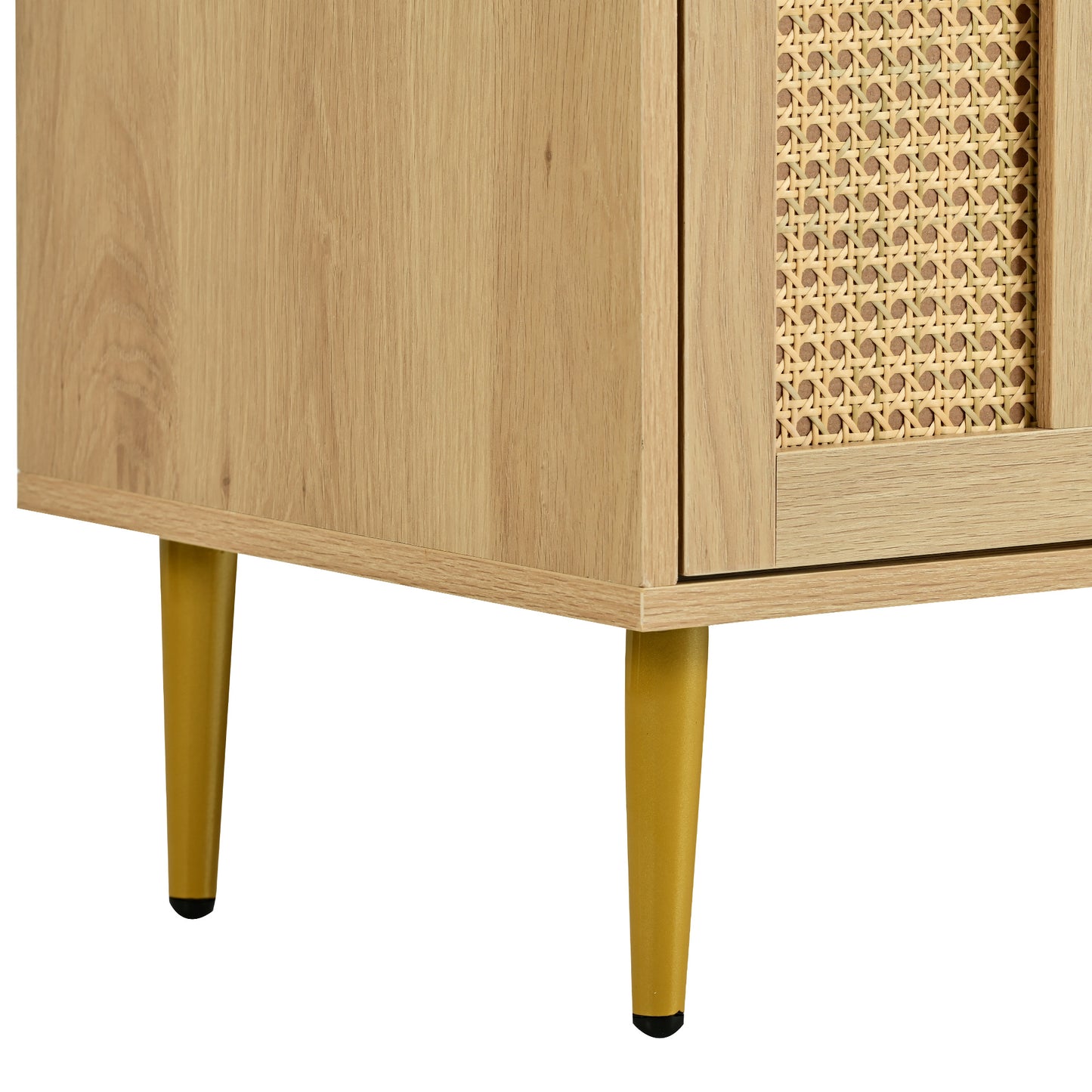 The rattan side cabinet/Modern Entertainment Center- Console Table